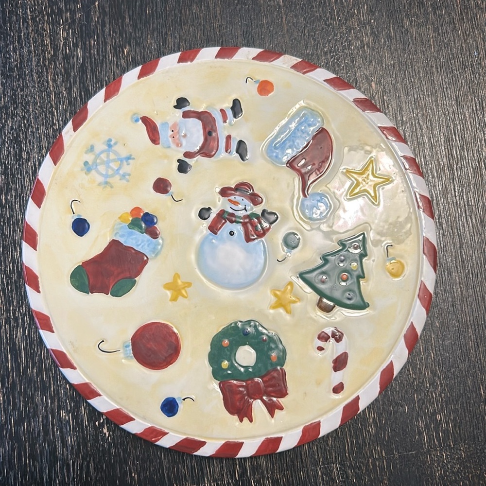 Christmas hot plate